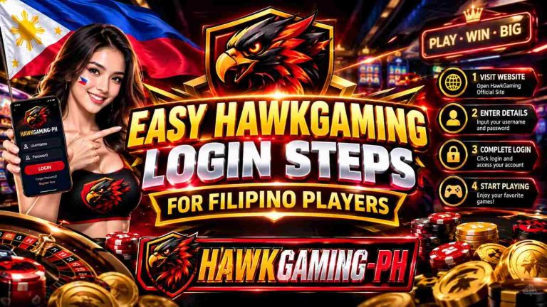 Easy HawkGaming Login Steps for Filipino Players