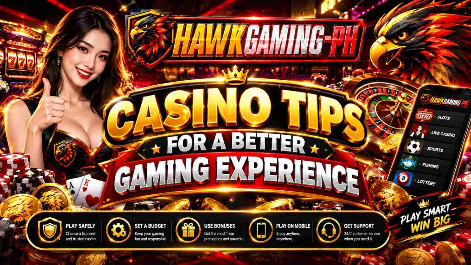 HawkGaming Casino Tips for a Better Gaming Experience