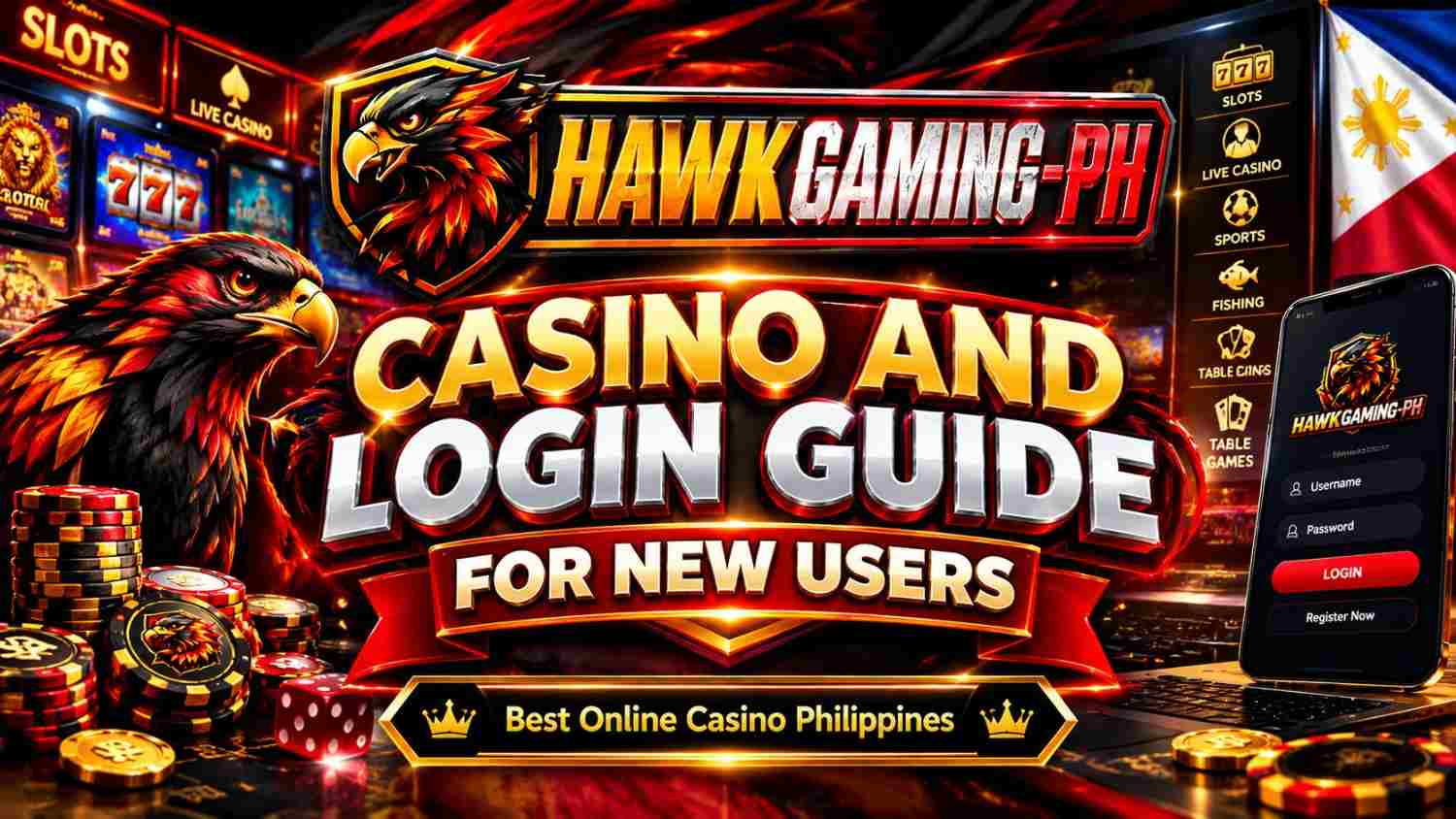 HawkGaming Casino and Login Guide for New Users